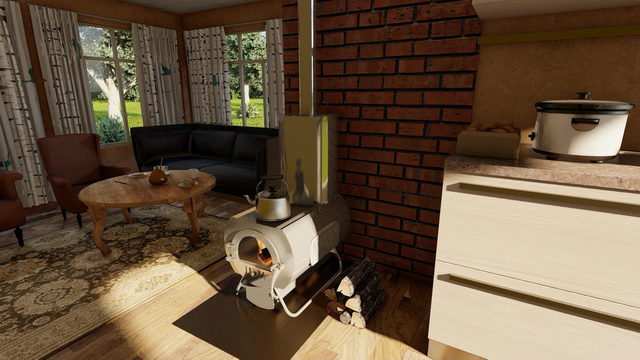 Печь Казачка тур на дачу в качестве отопительно-варочной печи