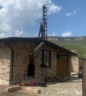 Фото дымоходной мачты